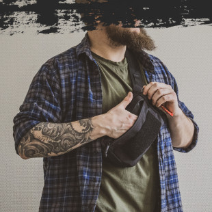 ПОЯСНАЯ УТИЛИТАРНАЯ СУМКА-КОБУРА UP-136 "ИНДИ-М"