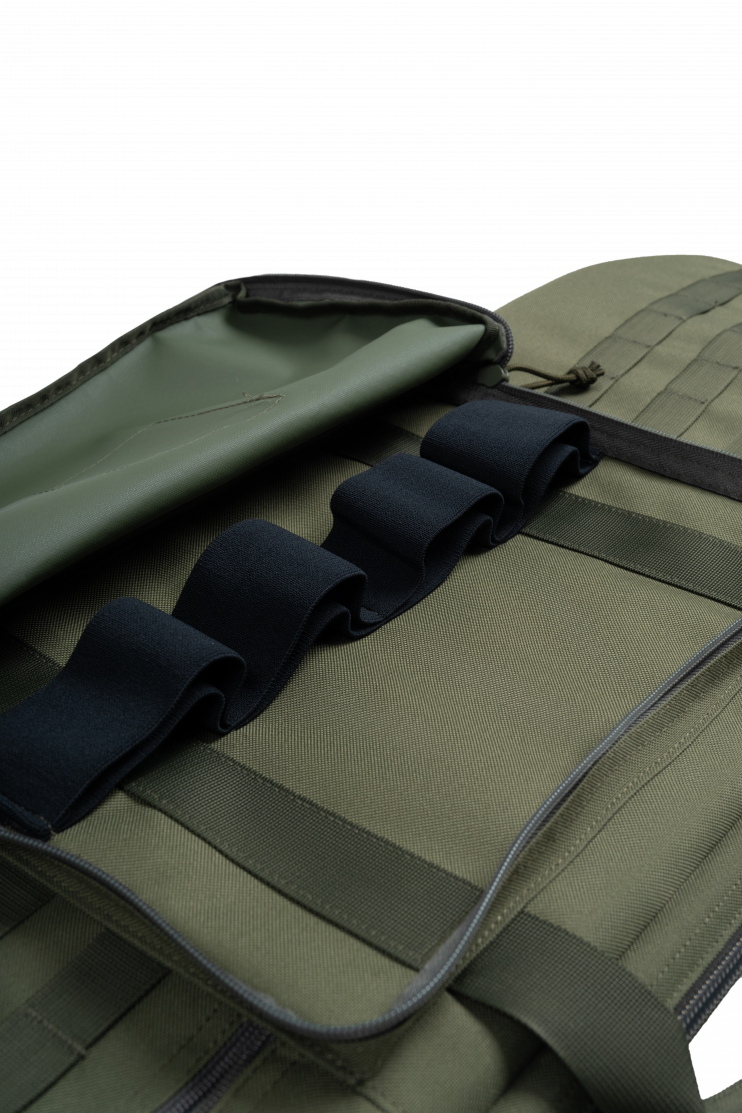 ОРУЖЕЙНЫЙ ЧЕХОЛ "СПРУТ" 110 СМ С ВНЕШНИМИ КАРМАНАМИ А-110