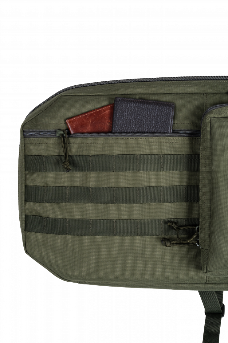 ОРУЖЕЙНЫЙ ЧЕХОЛ "СПРУТ" 110 СМ С ВНЕШНИМИ КАРМАНАМИ А-110