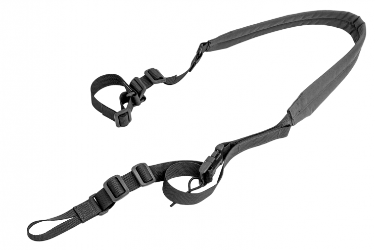 Ремень двухточечный с бесшумной антабкой TS-113