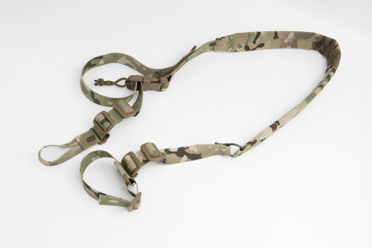 Ремень двухточечный с бесшумной антабкой TS-113