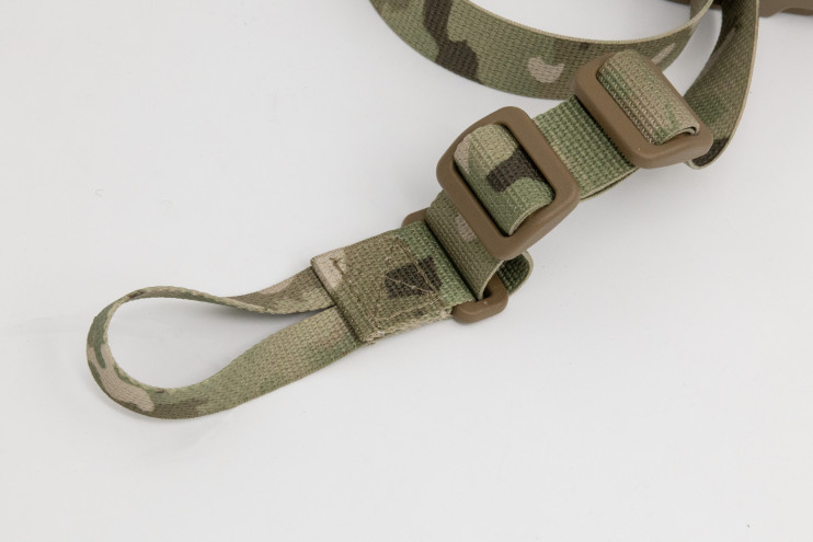 Ремень двухточечный с бесшумной антабкой TS-113