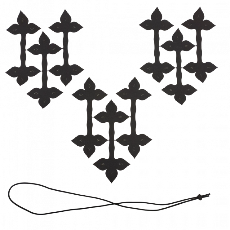 Чехол на шлем "Ковер" AP-110 форма листьев березы